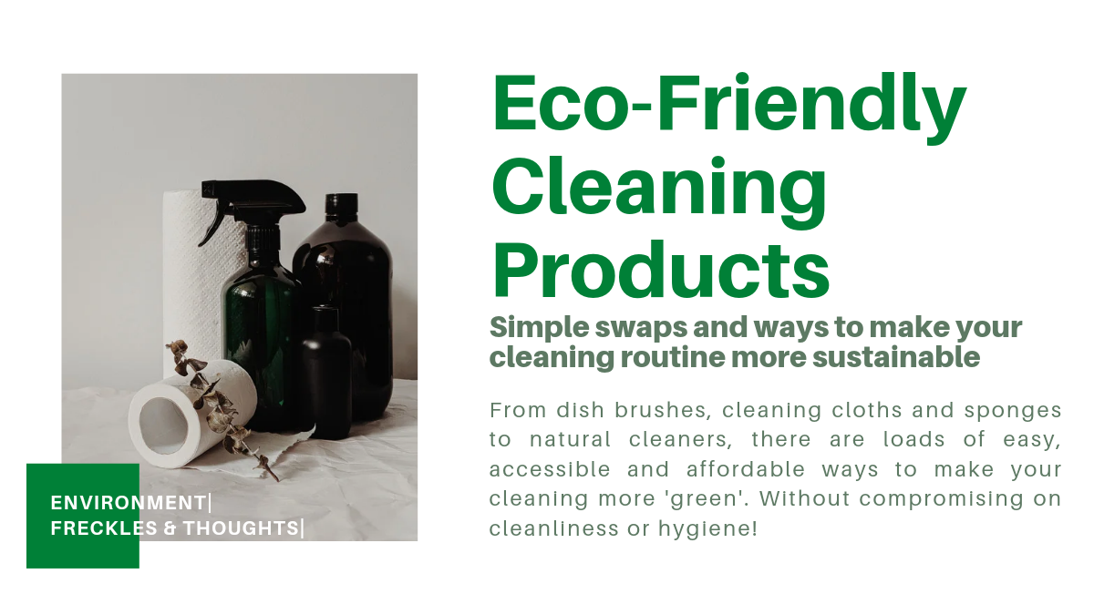 Eco-Conscious Cleaning Products For More Sustainable Cleaning